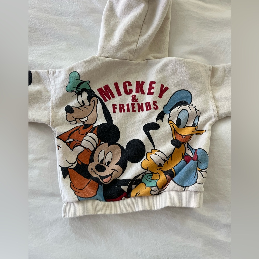 Zara x Mickey and friends hoodie